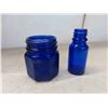 Image 2 : Vintage bottles.: Cobalt Blue. Nozema