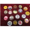 Image 2 : Bottle caps: Squirt, Mission, Brownie, Brass plaque