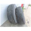 Image 8 : 2 tires with rims 1- LT245-75R 16     1-ST235/80R16