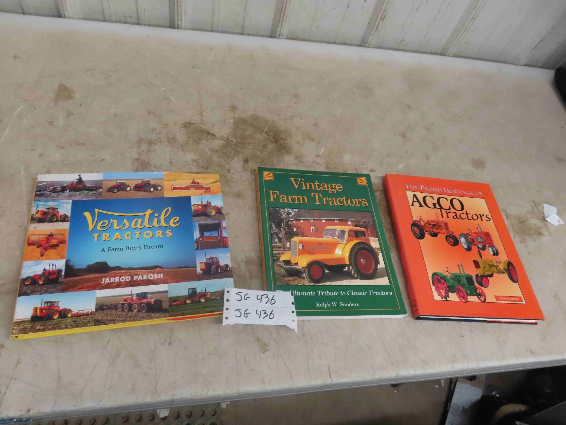 3 Tractor Books 3 tractor books