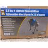 Image 2 : New power first 3.5 CU.FT electric cement mixer 