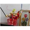 Image 8 : Windchimes, Metal planter box, Whimsical décor