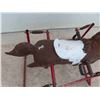 Image 2 : Vintage childs spring horse, has been repainted 