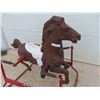 Image 3 : Vintage childs spring horse, has been repainted 