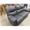 Image 2 : Leather Reclining Couch 80'' Wide 