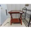 Image 2 : Folding Chair, (Shitty) Shoe Rack (will work for flip flops