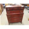 Image 1 : Mahogany 6 Drawer Dresser 46'' x 36'' x 19'' 