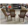 Image 8 : 6 Matching Dining Room Chairs Including (2) Arm Chairs 