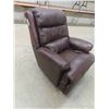Image 1 : Lazy Boy Leather/Leather Style Power Recliner - Not