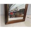 Image 2 : Wood Framed Mirror 15'' x 51'' 