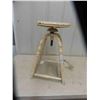 Image 1 : Antique Painted Adjustable Stool 