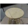 Image 2 : Antique Painted Adjustable Stool 