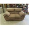 Image 1 : Microsuede Love Seat 60'' Wide 