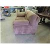 Image 2 : Microsuede Love Seat 60'' Wide 