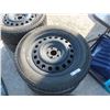 Image 2 : 4 Michelin Tires & Rims 235/55R 19 