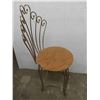 Image 2 : 2 Vanity Chairs (1) No Cushion , Tallest One is 35'' x 