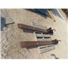 Image 2 : Clamp on Bucket Pallet Forks Total 72'' Reach 54'' 