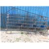 Image 1 : (2) 10ft Metal Corral Panels 6 Bar , 16ft Metal Corral Gate 