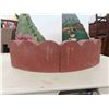 Image 2 : Garden Décor: 2 Edging Stones, Hand Painted Cement