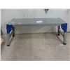 Image 1 : Metal Foldup Work Bench 41'' x 12'' x 19'' H 