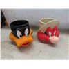 Image 2 : 6 Vintage Warner Brothers Loonie Tunes 3D Plastic 