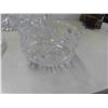 Image 2 : Crystal : Lots of Pin Wheel, Footed Bowls, Trays, Ashtray, 