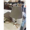 Image 2 : 2 Table Lamps & Matching Swag. (3pce Set) 