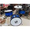 Image 2 : Kids Drum Set with Stool , Sticks, Ear Protection, 2