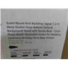 Image 2 : Susire Round Arch Backdrop Stand 7.2ft Metal Double Hoop 