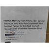 Image 2 : Homca Memory Foam Pillow , 2 in 1 Cervical Pillow for 