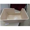 Image 3 : XL High Sided Litter Box 24.5'' L x 16'' W x 13'' H Jumbo Litter