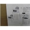 Image 4 : 3in1 Baby High Chair Adjustable Convertible Baby High Chairs 