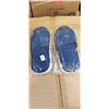 Image 2 : NEW CASE OF 170 PAIRS BLUE MENS SLIPPERS