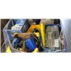 Image 2 : PALLET OF ASSORTED TOOLS AND SHOP SUPPLY, POWER TOOLS, HARDWARE ORGANIZERS ETC