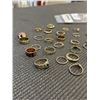 Image 3 : ASSORTED GOLD TONE RINGS