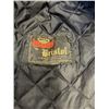 Image 2 : MENS BLACK LEATHER BIKER JACKET, SMALL / MEDIUM