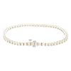 Image 2 : 11.12 ctw Diamond Tennis Bracelet - 14KT White Gold