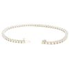 Image 4 : 11.12 ctw Diamond Tennis Bracelet - 14KT White Gold