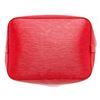 Image 4 : Louis Vuitton Red Epi Leather Petit Noe Bucket Bag
