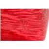 Image 5 : Louis Vuitton Red Epi Leather Petit Noe Bucket Bag