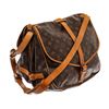 Image 2 : Louis Vuitton Brown Monogram Canvas Saumur 35 Messenger Bag