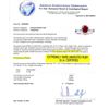 Image 3 : 1.02 ctw UNHEATED Ruby and 0.14 ctw Diamond Platinum Ring (GIA CERTIFIED)