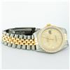 Image 5 : Rolex Mens Two Tone Yellow Gold And Stainless Steel Champagne Diamond 36MM Datej