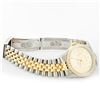 Image 9 : Rolex Mens Two Tone Yellow Gold And Stainless Steel Champagne Diamond 36MM Datej