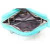 Image 6 : Chanel Turquoise Blue Quilted Bubble Jersey Snake Effect Chain Shoulder Bag