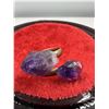 Image 1 : ADJUSTABLE AMETHYST RING BRAND NEW