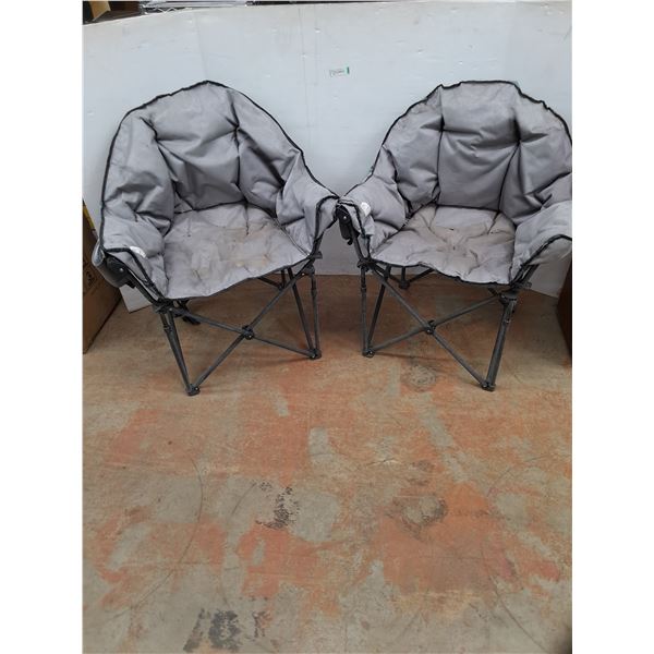 **(2) Kuma Folding Camp Chairs