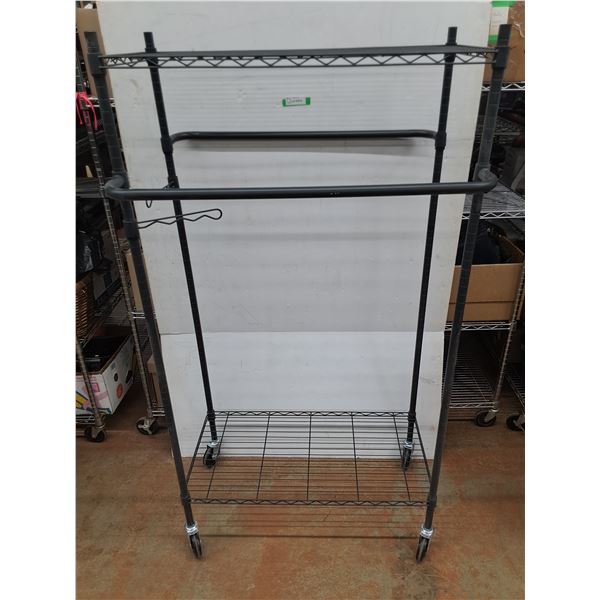 *Rolling Clothes Rack