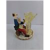 Image 2 : Table Ornament Santa Carving Ice Angel" - 10" Tall