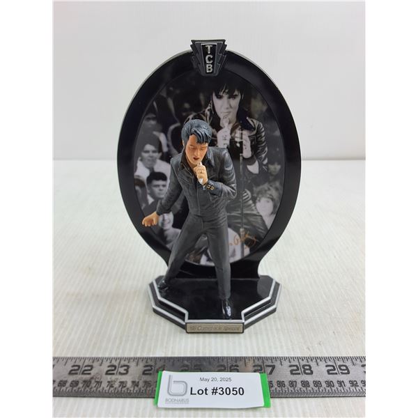 Ornamental Elvis Collectible Display "68 Comeback Special" - 8" Tall